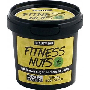 Beauty Jar FITNESS NUTS - Stiprinamasis kūno šveitiklis 200 g